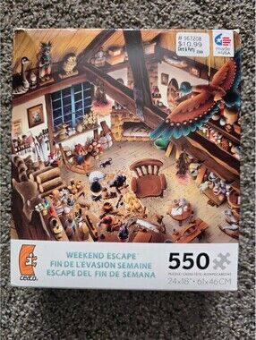 Ceaco Weekend Escape 550-Piece Jigsaw Puzzle